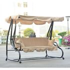 Quality Outdoor Canopy Swing Patio Porch Shade Deck Bed In Sand Free Shipping