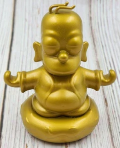 3" The Simpsons Golden Homer Buddha by KidRobot LootCrate Exclusive - Picture 1 of 3