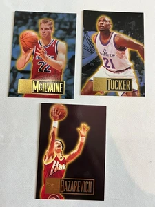 (3) SKYBOX PREMIUM ROOKIES 1994-95-J.MCILVAINE #294-A. TUCKER#296-BAZAREVICH#201 - Imagen 1 de 2
