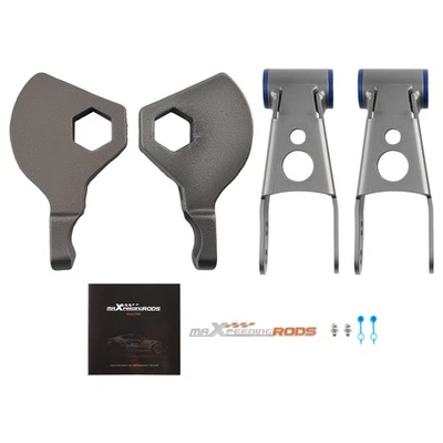 Kit de grilletes y llaves de barra de torsión delanteras de 2" traseras de 3" para Dodge Durango 1998-03 Foto 1 de 4