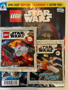 LEGO Star Wars Magazine #71 ~ Tie Bomber + Resistance X-Wing  Ex cond - Picture 1 of 1