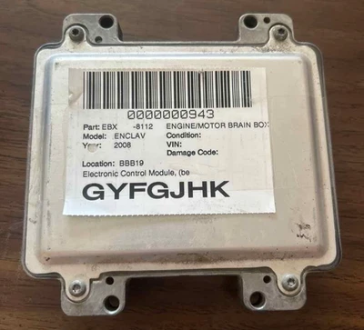 Fits 2008 Buick Enclave, ECU/ECM, OEM:12605843 Foto 1 de 2