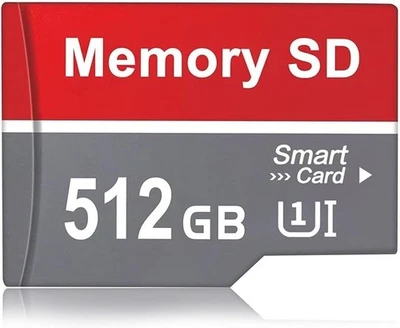 Phildant SD Card 512GB High Speed Memory Card 512GB Portable TF Card Waterproof - Image 1 of 4