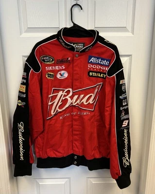 Chaqueta de carreras vintage Nascar Budweiser Chase Authentics 2XL Foto 1 de 4