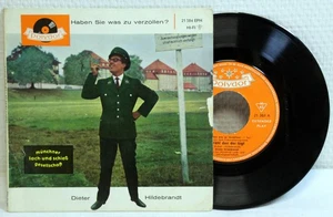 7" Vinyl DIETER HILDEBRANDT - Haben Sie as zu verzollen? - Bild 1 von 2
