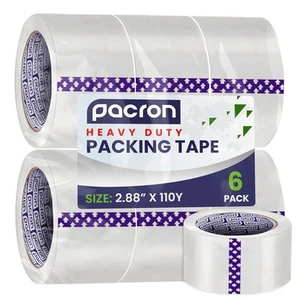 Shipping Packaging Tape, Rolls of Arcrylic Packing Tape, Size 2.88” by 110 YD - Picture 1 of 4
