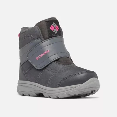 Columbia Fairbanks BC0674-053 Botas de Nieve Niños Pequeños Gris Omni-Calor Tobillo GBNC1603 Foto 1 de 4