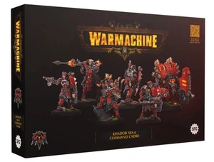 Khador: SKS-6 Command Cadre KDR221 Steamforged Games Warmachine Miniatures New - Picture 1 of 2