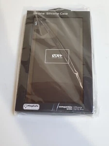 NEXT ONE Silicone Case for Apple iPhone 12/12 Pro black with MagSafe - Bild 1 von 5