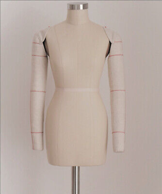 Women's Half Scale Mannequin/pair Of Arms Pinnable 1/2 Tailor Female Size UK8/10 • 62.73€
