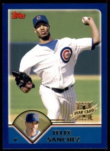 2003 Topps Traded & Rookies #T177 Felix Sanchez Rookie - Foto 1 di 2