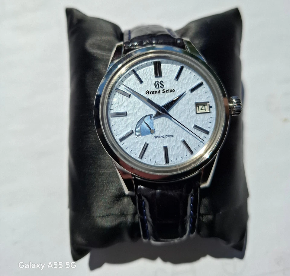 Grand Seiko Elegance - Spring Drive - Hi Beat - SBGA407 - Skyflake, Full Set - Bild 1 von 4
