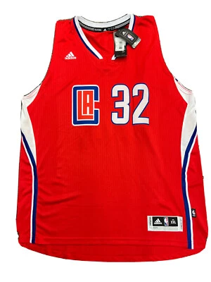 New 2015 Blake Griffin Clippers Size 2XL Red Rev 30 Adidas Jersey With Tags - Image 1 of 4