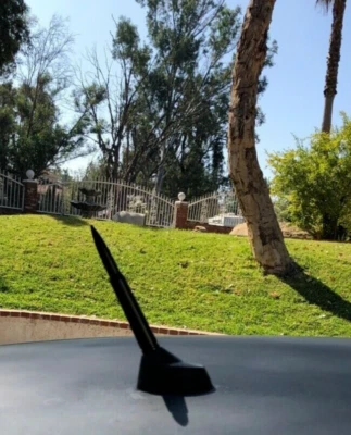 Mastro de antena preto curto Bullet Style calibre 0,5 potência para DODGE AVENGER 2008-2014 - Imagem 1 de 4