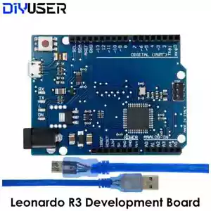Leonardo R3 Development Board 30cm USB Cable (optional)ATMEGA32U4 For Arduino - Picture 1 of 10