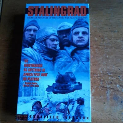 STALINGRAD VHS 1993 Fox Lorber Letterbox WS Edition Subtitled,WWII, NR EX TESTED - Image 1 of 4