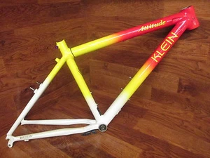 RARE ORIGINAL VINTAGE KLEIN ATTITUDE TEAM FADE MOUNTAIN BIKE FRAME SMALL - Picture 1 of 12