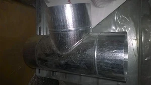 T d100 galva pour ventillation - Picture 1 of 1