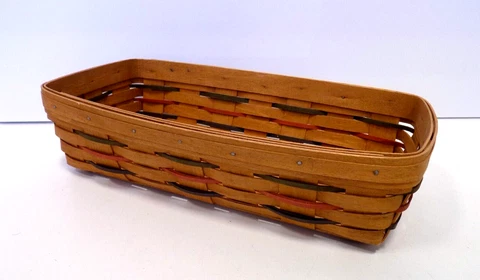 Woven Traditions Bread Basket 1992 Longaberger Cover