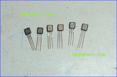 2SC828 Q from Matsushita NPN Transistor Gain over 130 you get 24 with Data - Image 1 of 4