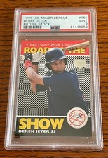 1995 UD Minor League JETER Yankees FUTURE STOCK Rookie HOF #165 PSA 9 Low POP 34