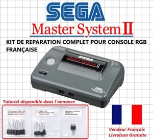 SEGA Master System 2 - Kit Condensateurs / Réparation Complet - Modèle RGB FR  - Picture 1 of 4