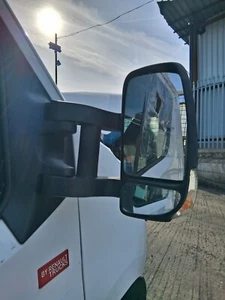 2023 RENAULT MASTER MK3 OSF DRIVER SIDE FRONT ELECTRIC WING MIRROR EXTENDED - Picture 1 of 6