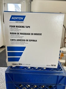 Foam Masking Tape, 13mm x 50m NTN-70735 Brand New! - Picture 1 of 5