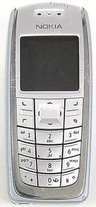 Nokia 3120 - Blue and White ( AT&T / Cingular ) Cellular Candybar Phone - Picture 1 of 2