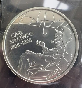 GERMANIA 10 EURO 2008 ARGENTO - PROOF - Picture 1 of 2