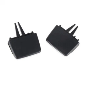 2X for BMW 3 Series E90 E91 335 330 / M3 Front Air Vent Outlet Tab Clip AC Black - Picture 1 of 7
