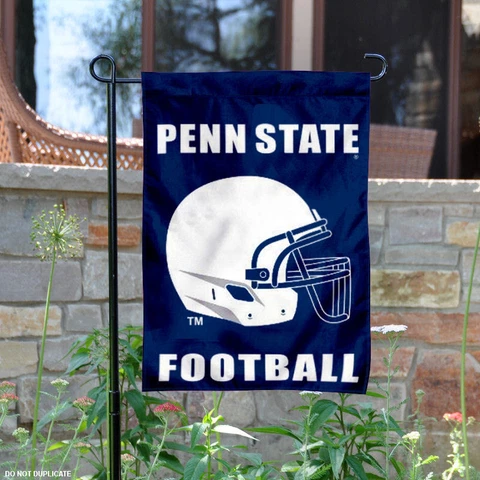 Penn State Football Helmet Garden Flag Yard Banner Cover