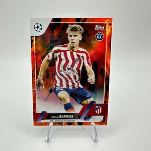 2022-2023 Topps UEFA Club Competitions Inferno Foil #157 Pablo Barrios RC - Picture 1 of 2