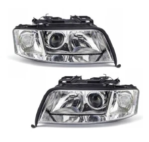 Delantero Izquierdo + Derecho Halógeno Faro Juego Para Audi A6 2001-2005 - Imagen 1 de 7