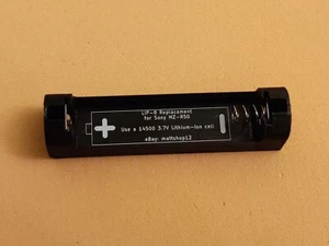 Adaptador adaptador de batería LIP-8 impreso en 3D para minidisco MZ-R50 - Imagen 1 de 5