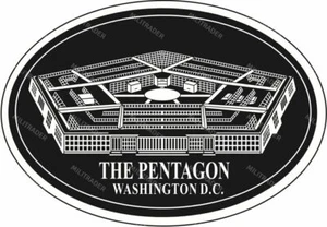 United States Pentagon Self-adhesive Vinyl Decal/Sticker - Picture 1 of 1