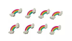Rainbow Puzzle Eraser 8 Pack (2.4" x 1.25" x 0.5"; Smiley Faces) - Picture 1 of 3