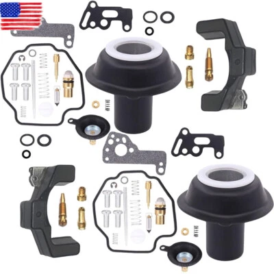 For Yamaha Virago XV535 1990-2001 XV 535 Carburetor Repair Kit Plunger Float - Image 1 of 4