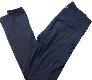 NEW Lululemon Wunder Under Luxtreme MESH Panel Black Leggings Size 4 SEE THROUGH - Picture 1 of 6