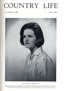 COUNTRY LIFE Magazine 1964 May 7 LAURA NICHOLSON Golf Wentwood PYRFORD COURT - Picture 1 of 1