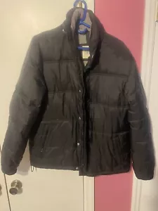 Giacca uomo Old Navy nero/grigio puff puffer coat taglia M - rara/buone condizioni - Foto 1 di 9