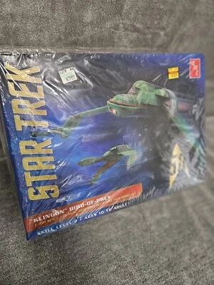 AMT Star Trek Klingon Bird of Prey Model Kit 50th Anniversary Plastic Assembly - Image 1 of 4