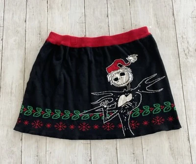 Tim Burtons The Nightmare Before Christmas Girls Skirt Black XL (14-16) NWOT - Image 1 of 4