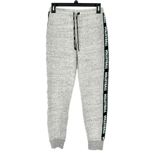 Justice Active Jogging Pants Youth 14 Gray Elastic Waist Draw String Volleyball - Picture 1 of 7