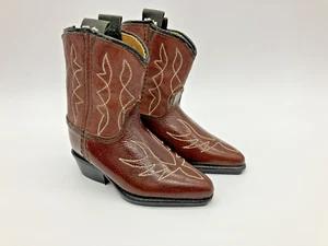 Toddler Cowboy Boots Size 4.5D  Leather Made in the USA - Picture 1 of 9