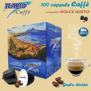 NEAPOLITANISCHER ESPRESSO KAFFEE (Italienisch) IN KOMPATIBLER KAPSEL DOLCE GUSTO 100 Stück - Bild 1 von 4