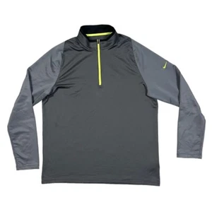 Nike Golf Herren Gr. L Sweatshirt Laufen Gym Training Wandern Activewear 1/4 Zip - Bild 1 von 10
