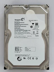 ST31000524AS, SN: 6VP, SU, PN: 9YP154-516, FW: JC45, 12344, Seagate 1Tb 3.5" HDD - Imagen 1 de 2