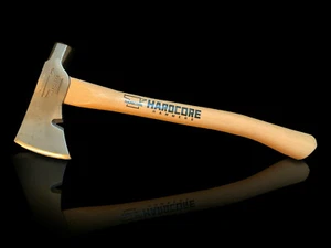 Hardcore Hammers Super Naturalist Hatchet 6.5" 4140 Steel Head Hickory Handle - Picture 1 of 6