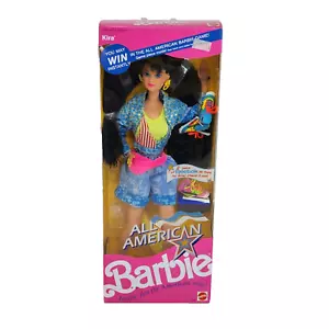 MUÑECA BARBIE KIRA AMERICANA MATTEL 1990 DE COLECCIÓN NUEVA EN CAJA REEBOK # 9427 - Imagen 1 de 15